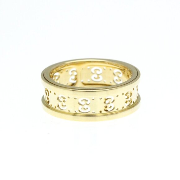GUCCI 18k Yellow Gold Ring - Picture 1 of 10